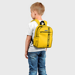 Детский рюкзак ASAP Rocky: Yellow Testing, цвет: 3D-принт — фото 2