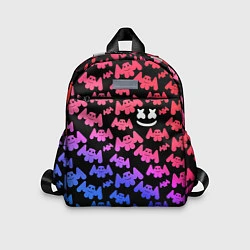 Детский рюкзак Marshmello: Pink & Violet, цвет: 3D-принт