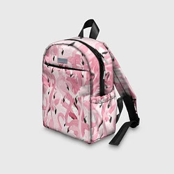 Детский рюкзак Розовый фламинго, цвет: 3D-принт — фото 2