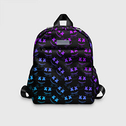 Детский рюкзак Marshmello: Dark Neon, цвет: 3D-принт