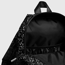 Детский рюкзак Marshmello Black, цвет: 3D-принт — фото 2