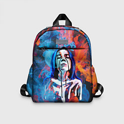 Детский рюкзак Billie Eilish: Colour Smoke, цвет: 3D-принт