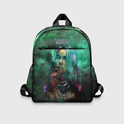 Детский рюкзак Billie Eilish: Green Space, цвет: 3D-принт