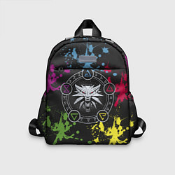 Детский рюкзак Ведьмак: Сила стихий, цвет: 3D-принт