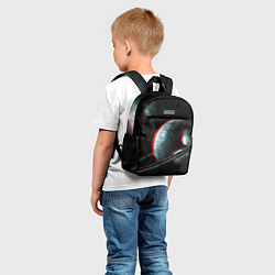 Детский рюкзак Cosmos Glitch, цвет: 3D-принт — фото 2