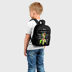 Детский рюкзак The Creeper, цвет: 3D-принт — фото 2