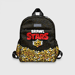 Детский рюкзак Brawl Stars: Black Style, цвет: 3D-принт