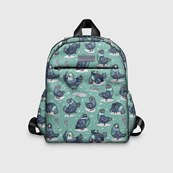 Детский рюкзак Голуби и червяки