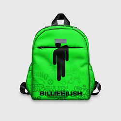 Детский рюкзак Billie Eilish: Green Manikin, цвет: 3D-принт
