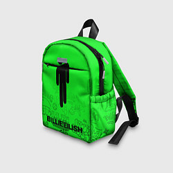 Детский рюкзак Billie Eilish: Green Manikin, цвет: 3D-принт — фото 2