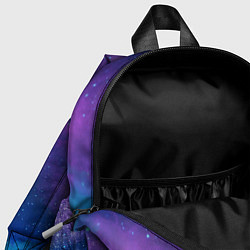 Детский рюкзак BRAWL STARS лого в космосе, цвет: 3D-принт — фото 2