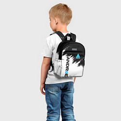 Детский рюкзак DETROIT BECOME HUMAN, цвет: 3D-принт — фото 2