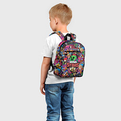 Детский рюкзак BRAWL STARS SPIKE, цвет: 3D-принт — фото 2