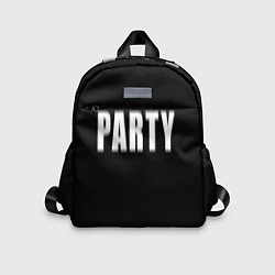 Детский рюкзак Hard PARTY, цвет: 3D-принт