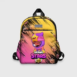 Детский рюкзак Бравл старс Сэнди, цвет: 3D-принт