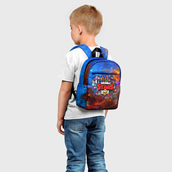 Детский рюкзак BRAWL STARS Все персонажи, цвет: 3D-принт — фото 2