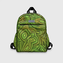 Детский рюкзак Необычный камуфляж, цвет: 3D-принт