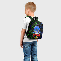 Детский рюкзак BRAWL STARS LEON WOLF, цвет: 3D-принт — фото 2