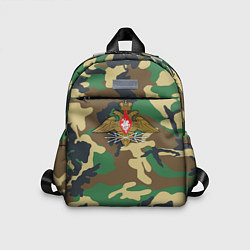 Детский рюкзак Камуфляж Войска связи, цвет: 3D-принт