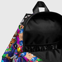 Детский рюкзак BRAWL STARS VIRUS 8-BIT, цвет: 3D-принт — фото 2