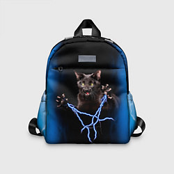 Детский рюкзак Грозовой кошакгромовержец, цвет: 3D-принт