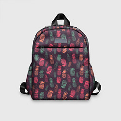 Детский рюкзак Ананасовый экспресс, цвет: 3D-принт