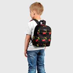 Детский рюкзак Вишенки, цвет: 3D-принт — фото 2