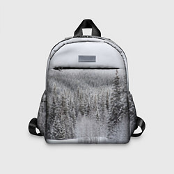 Детский рюкзак Зимняя природа, цвет: 3D-принт