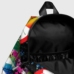 Детский рюкзак Football Paints, цвет: 3D-принт — фото 2