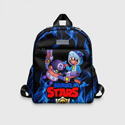 Детский рюкзак BRAWL STARS Леон х Дэррил, цвет: 3D-принт