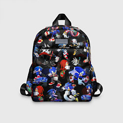 Детский рюкзак Sonic паттерн