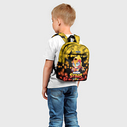 Детский рюкзак Brawl stars leon max, цвет: 3D-принт — фото 2