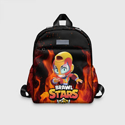 Детский рюкзак Brawl stars leon max, цвет: 3D-принт