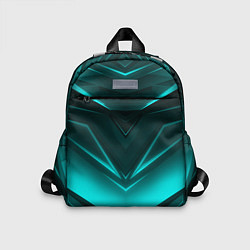 Детский рюкзак NEON GEOMETRY STRIPES, цвет: 3D-принт
