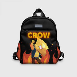 Детский рюкзак BRAWL STARS CROW, цвет: 3D-принт