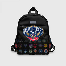 Детский рюкзак New Orleans Pelicans 1, цвет: 3D-принт
