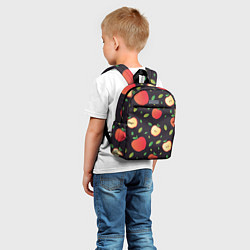 Детский рюкзак Яблочный узор, цвет: 3D-принт — фото 2