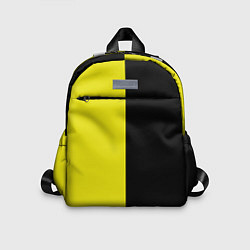 Детский рюкзак BLACK YELLOW, цвет: 3D-принт