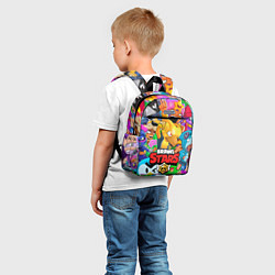 Детский рюкзак BRAWL STARS CROW PHOENIX, цвет: 3D-принт — фото 2