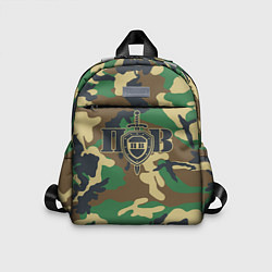 Детский рюкзак Пограничные Войска камуфляж, цвет: 3D-принт