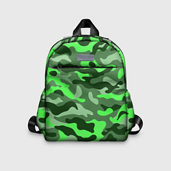 Детский рюкзак CAMOUFLAGE GREEN, цвет: 3D-принт