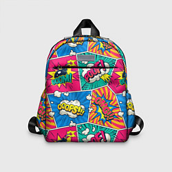 Детский рюкзак COMICS ART, цвет: 3D-принт