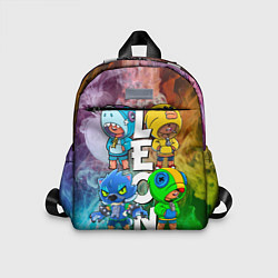 Детский рюкзак Brawl Stars Leon Quattro, цвет: 3D-принт