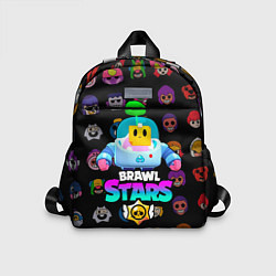 Детский рюкзак BRAWL STARS SPROUT 27, цвет: 3D-принт