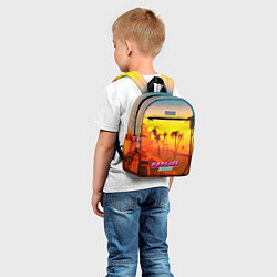 Детский рюкзак HOTLINE MIAMI, цвет: 3D-принт — фото 2