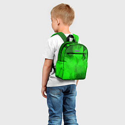 Детский рюкзак GREEN, цвет: 3D-принт — фото 2
