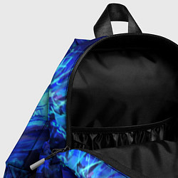 Детский рюкзак ВОЛК В НЕОНЕ D, цвет: 3D-принт — фото 2