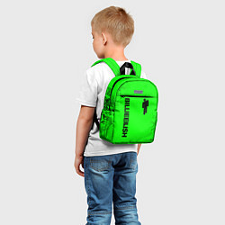 Детский рюкзак BILLIE EILISH БИЛЛИ АЙЛИШ, цвет: 3D-принт — фото 2