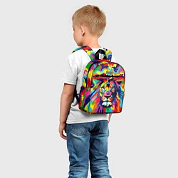 Детский рюкзак Лев Artistic Art, цвет: 3D-принт — фото 2