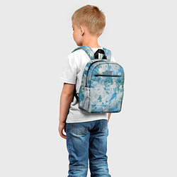 Детский рюкзак Разлитая краска, цвет: 3D-принт — фото 2